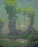 Lever de maan boven Montigny - Charles Warren Eaton — weergave van het kunstwerk