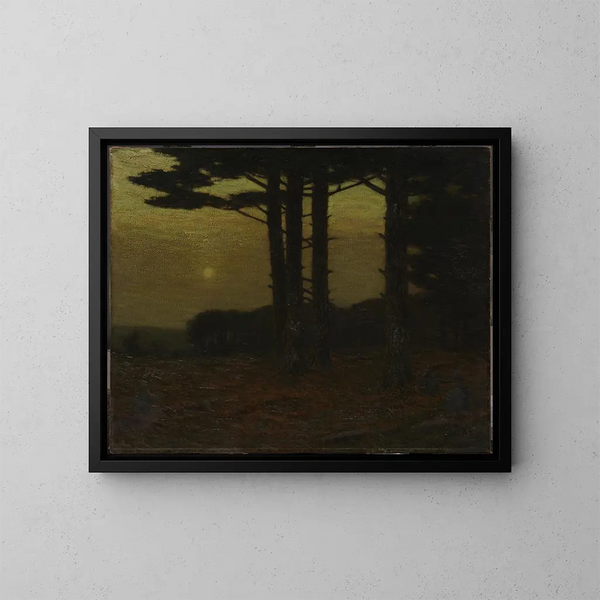 Les Sentinelles - Charles Warren Eaton — framed artwork on a wall