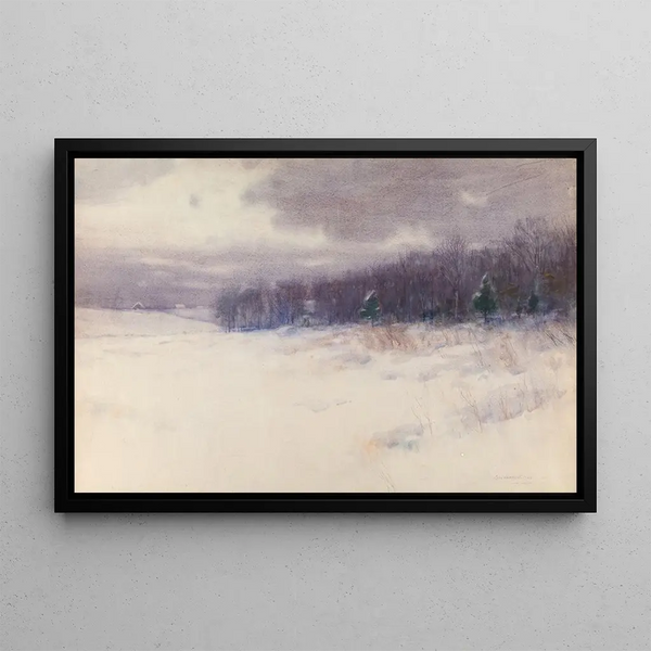 Untitled Landscape Painting of New Jersey - Charles Warren Eaton — framed artwork on a wall