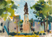 Standbeeld van Murillo Sevilla - Charles Webster Hawthorne — weergave van het kunstwerk