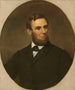 Abraham Lincoln - Charles Wesley Jarvis — weergave van het kunstwerk