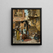 Een souk in Caïro - Charles Wilda — ingelijst kunstwerk aan de muur