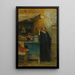 Reproductie van het schilderij Jong meisje bij een marktstand - Charles Wilda