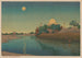 Taj Mahal bij schemering - Charles William Bartlett — weergave van het kunstwerk