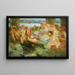 Op weg naar het festival - Charles William Wyllie — ingelijst kunstwerk aan de muur