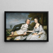 Benjamin en Eleanor Ridgely Laming - Charles Willson Peale — ingelijst kunstwerk aan de muur
