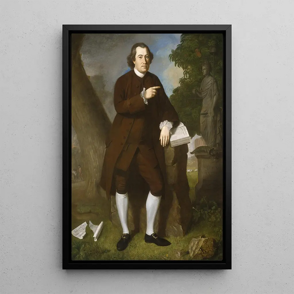 John Beale Bordley - Charles Willson Peale — ingelijst kunstwerk aan de muur