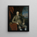 Samuel Mifflin - Charles Willson Peale — framed artwork on a wall