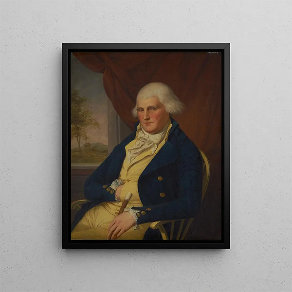 William Whetcroft - Charles Willson Peale — ingelijst kunstwerk aan de muur
