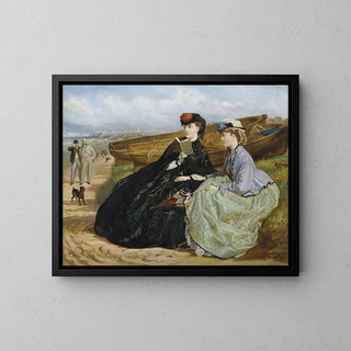 Charles Wynne Nicholls - A Seaside Romance.webp
