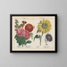 Herfstbloemen - Charlotte Mary Yonge — ingelijst kunstwerk aan de muur
