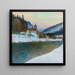Château de chasse Mrzsteg, summer residence of the President of the Republic - Eduard Kasparides — framed artwork on a wall