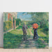 Reproductie van het schilderij Chemin Montant - Gustave Caillebotte