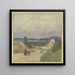 Path to the village towards the valley - Ferdinand Balzer — wall display of the artwork