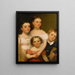 De jonge kunstenaars - Chester Harding — ingelijst kunstwerk aan de muur