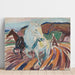 Reproductie van het schilderij Paarden aan het ploegen - Edvard Munch