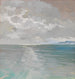 Chiemsee in de mist - Alfred Haushofer — weergave van het kunstwerk