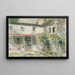 Achterkant van het oude huis - Childe Hassam — ingelijst kunstwerk aan de muur