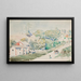 Route de campagne - Childe Hassam — ingelijst kunstwerk aan de muur