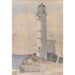 Vuurtoren van het Shoals-eiland - Childe Hassam — weergave van het kunstwerk