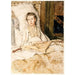 Maud cousant - Childe Hassam — weergave van het kunstwerk