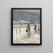 Rue de New York - Childe Hassam — ingelijst kunstwerk aan de muur