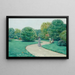 Parc Monceau Parijs - Childe Hassam — ingelijst kunstwerk aan de muur