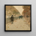 Quai du Louvre - Childe Hassam — ingelijst kunstwerk aan de muur