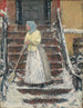 Balayage de la neige - Childe Hassam — weergave van het kunstwerk