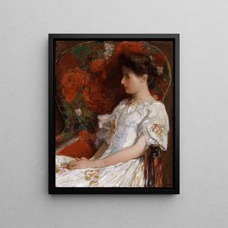 Childe Hassam - The Victorian Chair.webp