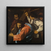 Christus die wordt geleid naar de Calvarie - Volgeling van Matthias Stomer — ingelijst kunstwerk aan de muur