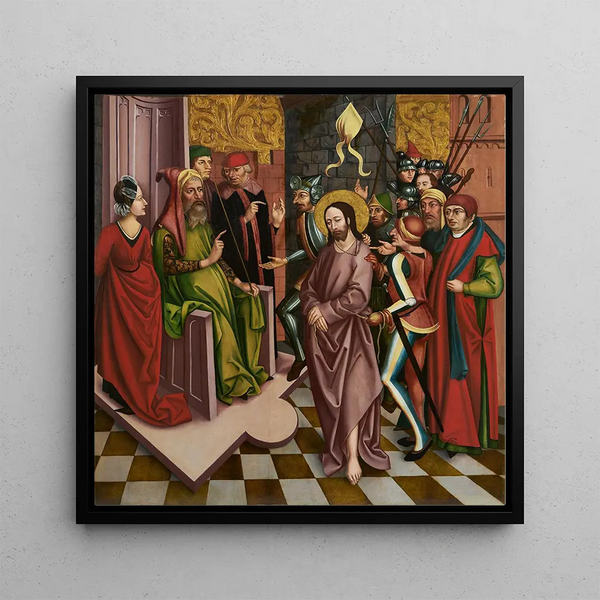 Christ devant Pilate - Meister des Hohenlandenberger Altars