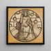 Christus in majesteit - Sir Edward Coley Burne-Jones — ingelijst kunstwerk aan de muur