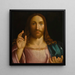 Christus de Verlosser - Francesco Bissolo — ingelijst kunstwerk aan de muur