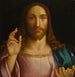 Christus de Verlosser - Francesco Bissolo — weergave van het kunstwerk