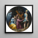Christus die het kruis draagt - Giovanni Battista Naldini — wandpresentatie van het kunstwerk