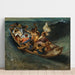 Reproductie van het schilderij Christus op het Meer van Galilea - Eugène Delacroix