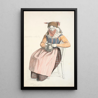 Christen Dalsgaard - Siddende kone med en kande.webp