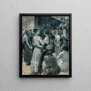 Christian Emil Rosenstand - A lively conversation.webp