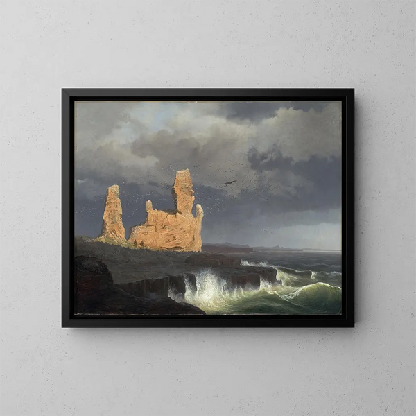 La côte islandaise - Christian Ezdorf — framed artwork on a wall