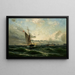 Maritiem landschap - Christian Fredrik Svensson — ingelijst kunstwerk aan de muur