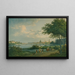 Uitzicht op Dresden - Christian Gottlieb Hammer — ingelijst kunstwerk aan de muur