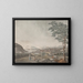 Christiania depuis Tyen - Christian Heinrich Grosch — ingelijst kunstwerk aan de muur
