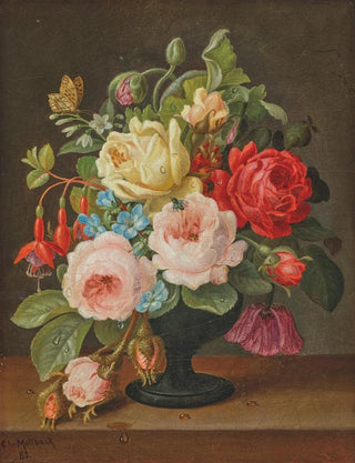 Christian Juel Mllback - Floral still life.webp