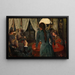Avond in Løkken - Christian Krohg — ingelijst kunstwerk aan de muur