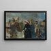 Albertine - Christian Krohg — ingelijst kunstwerk aan de muur