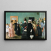 Albertine bij de lijkschouwer - Christian Krohg — ingelijst kunstwerk aan de muur