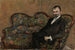 Portret van Sigurd Bødtker - Christian Krohg — weergave van het kunstwerk