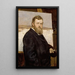 Reproductie van het schilderij Portret van de schilder Frits Thaulow - Christian Krohg