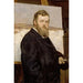 Reproductie van het schilderij Portret van de schilder Frits Thaulow - Christian Krohg